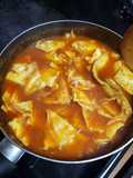 Huevos en caldillo