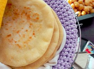 Foto resep Khubz Arabi / Khubz Lebnani / Pita Bread