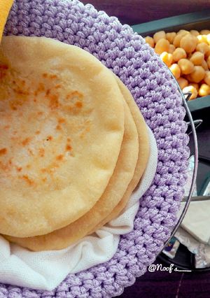 Foto resep Khubz Arabi / Khubz Lebnani / Pita Bread