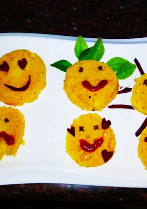 A picture of Besan Dhokla Emoji.