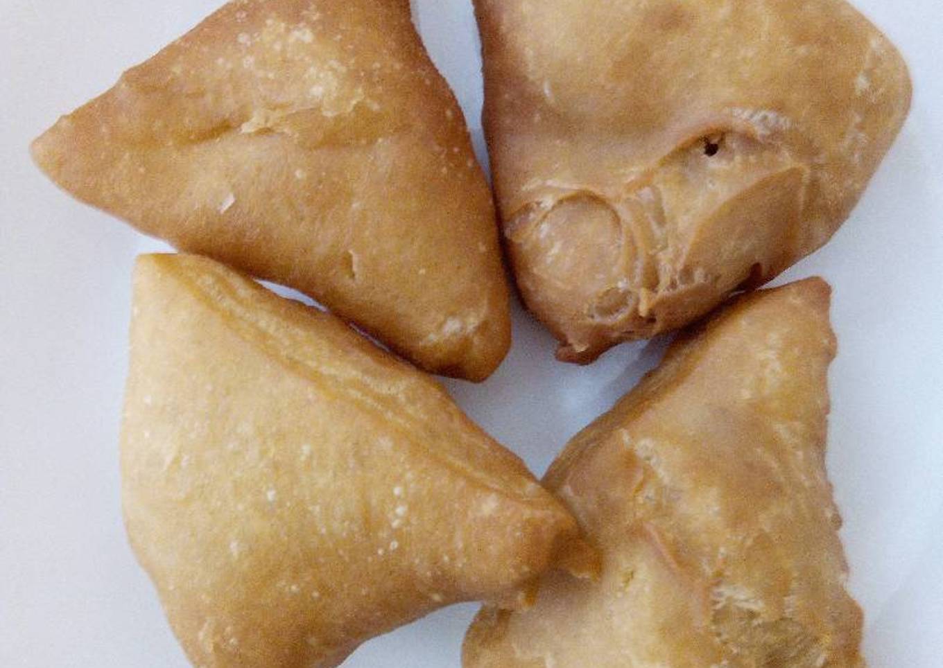 Homemade mandazi