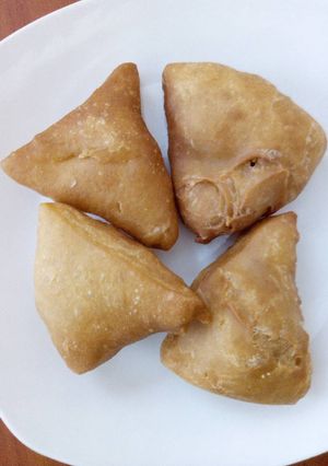 A picture of Homemade mandazi.