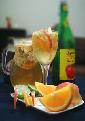 A picture of Saudi Cocktail/Champagne.