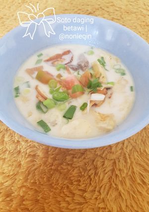 Foto resep Soto betawi santan
