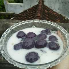 Bubur Candil Ubi Ungu রেসিপির প্রধান ছবি
