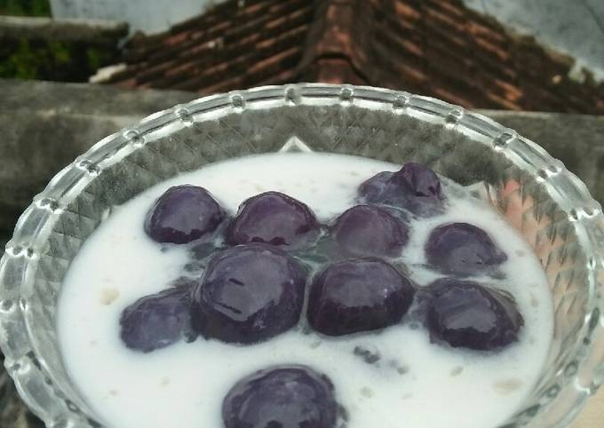 Bubur Candil Ubi Ungu