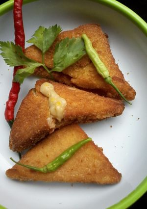 Foto resep Cornchik ala_ala (roti goreng) 😘