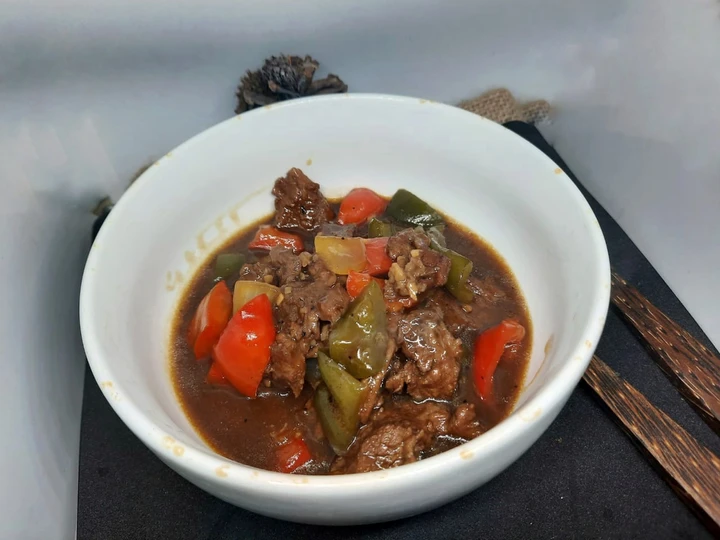 Langkah Gampang Membuat Resep Daging Sapi Lada Hitam yang Bisa Manjain Lidah