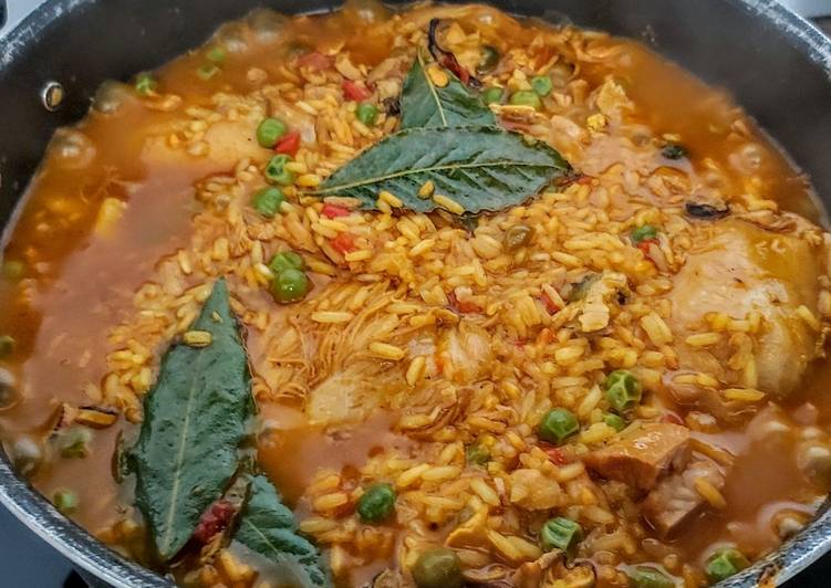 ARROZ🥘PAELLA...!😋