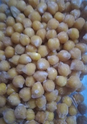 A picture of Safaid Chana boil.