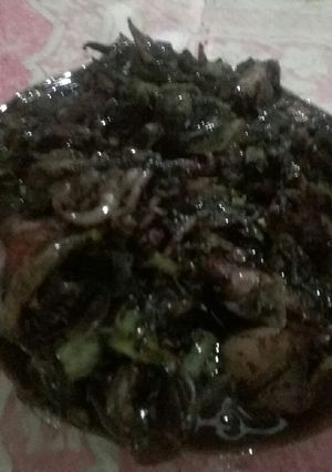 Foto resep Cumi hitam