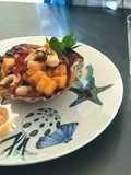 Shrimp Ceviche with Mango and Tequila