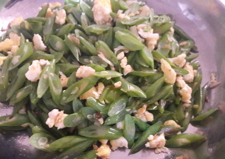 Oseng buncis telur