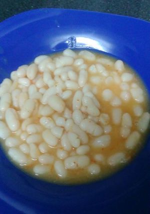 Foto principal de Potaje de alubias en microondas Sin Gluten