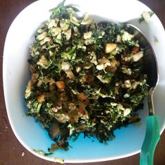 Methi coconut sabji A picture of Methi coconut sabji.
