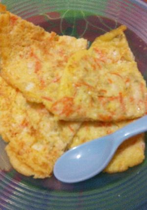 A picture of Vegetable Omelet (mpasi 9m+).