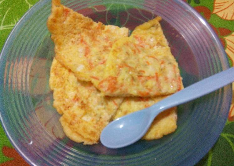 How to Prepare Perfect Vegetable Omelet (mpasi 9m+)