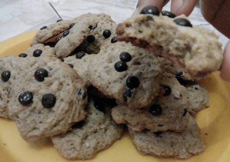 Langkah Mudah untuk Menyiapkan Indocafe chocochips cookies yang Bikin Ngiler