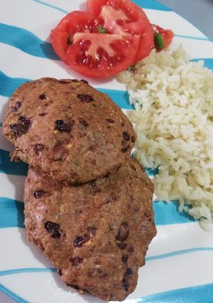 Una foto de Hamburguesa casera