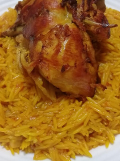 صورة لوصفة ارز بسمتي بالدجاج🍗