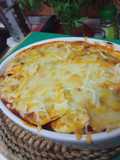 Raviolis con pollo y queso