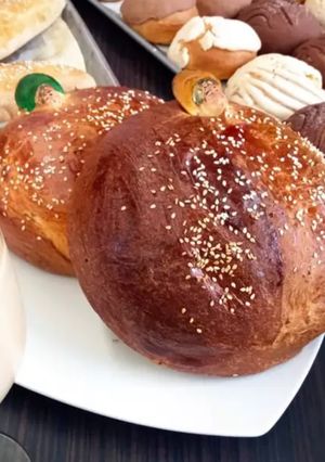 Una foto de Pan de muerto