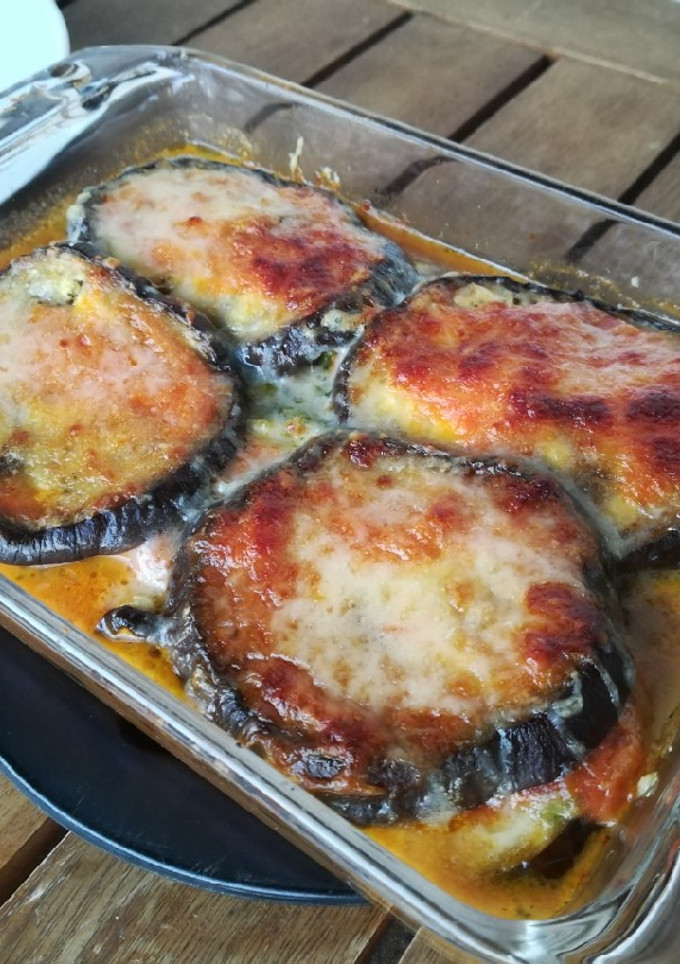 Una foto de Berenjenas a la parmigiana