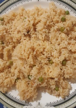 A picture of Matar Pulao.