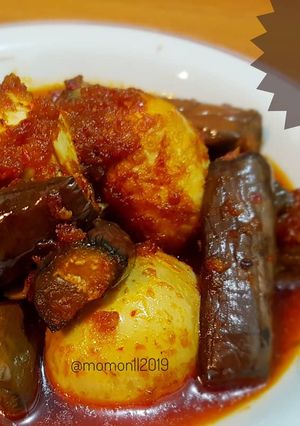 Foto resep Balado Telur dan Terong