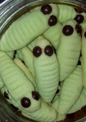 Foto resep Caterpillar cookies