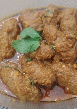 A picture of Handi kabab.