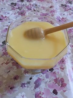عکسی از دستور شیر عسلی خانگی