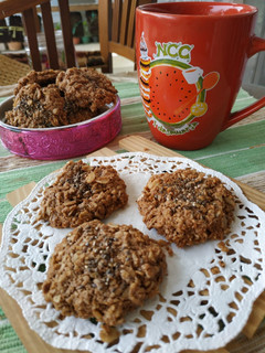 Foto resep Oat Nutela Cookies (gluten free)