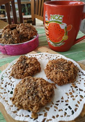 Foto resep Oat Nutela Cookies (gluten free)