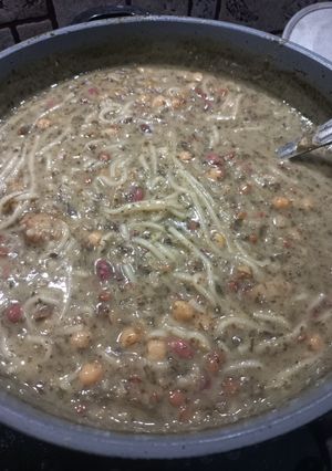 عکسی از دستور آش رشته