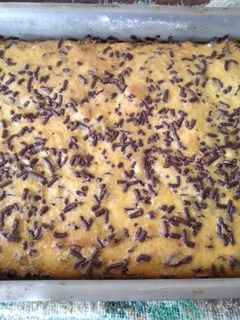 Una foto de Torta de zanahoria y chispas de chocolate