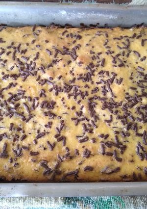 Una foto de Torta de zanahoria y chispas de chocolate