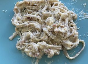 Foto de Espaguete à Carbonara da Tininha