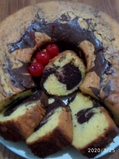 Foto resep Marble cake