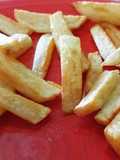 Papas fritas hechas en casa