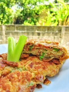 Foto resep Telur dadar kornet sederhana