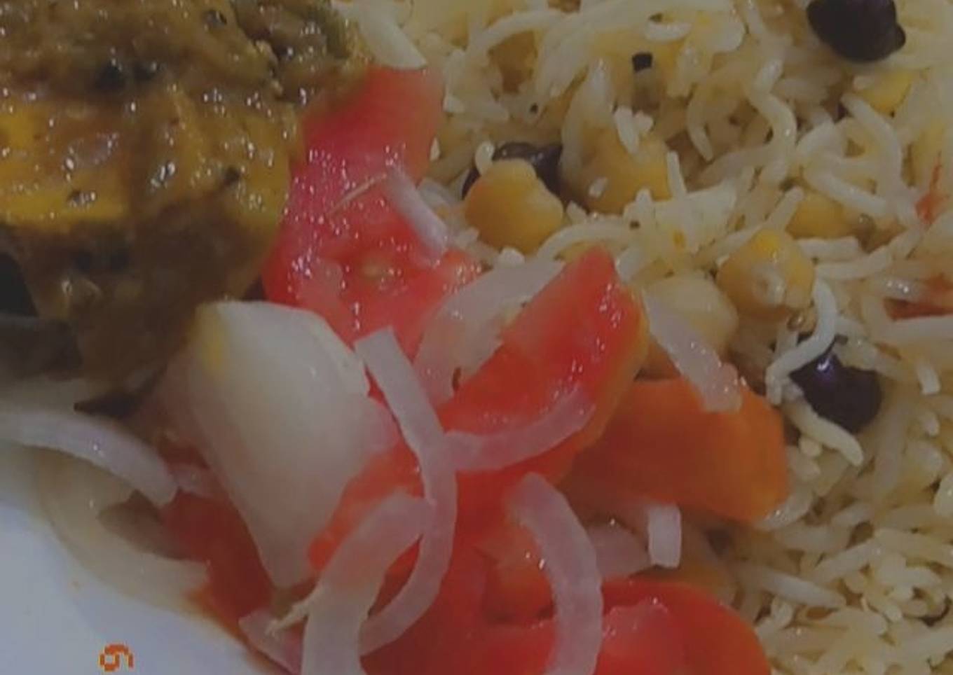 Qabli or Kaly chany ka Pulao