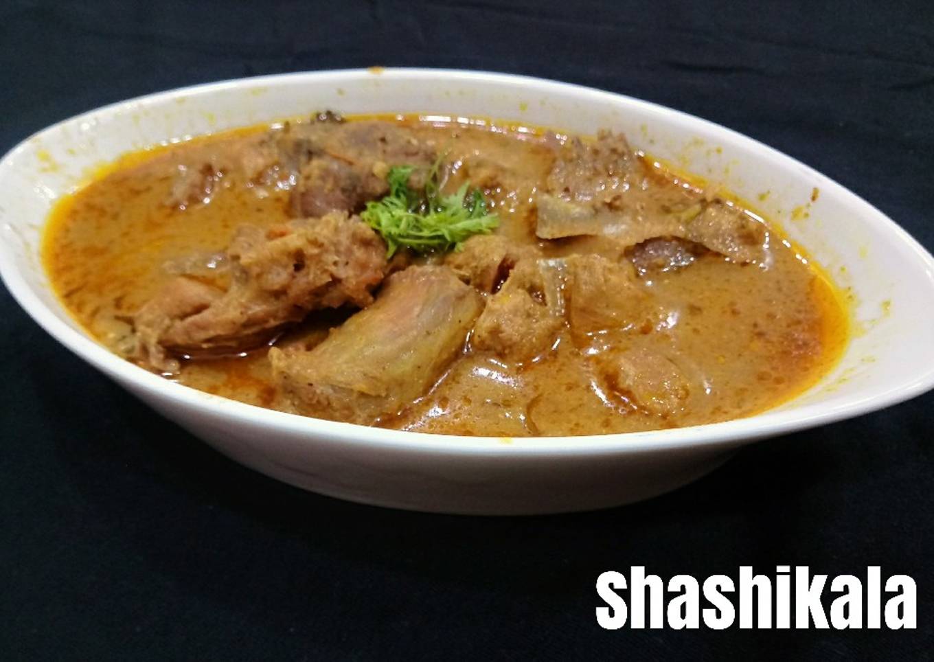 Resturent style chicken curry