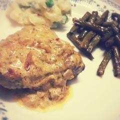 Chicken with Creamy Mustard Sauce A picture of Chicken with Creamy Mustard Sauce.