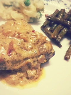 A picture of Chicken with Creamy Mustard Sauce.