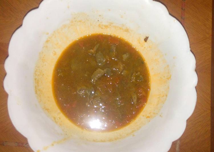 Simple Way to Prepare Ultimate Liver Stew
