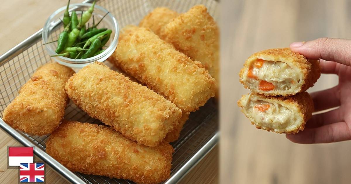 Resep Risoles Ragout Ayam Devina Hermawan Oleh Devina Hermawan Cookpad