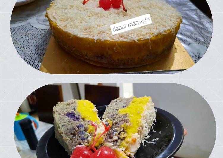 Cara Gampang Menyiapkan Lapis Ubi Ungu 🍠🍠 yang Sempurna