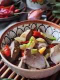 Hati Ayam Tumis Bawang Merah Pedas