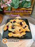Blueberry Butterfly Pea Danish